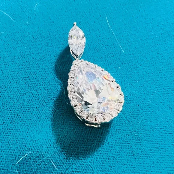 stauer Jewelry Vintage Signed Stauer 925 Silver Clear